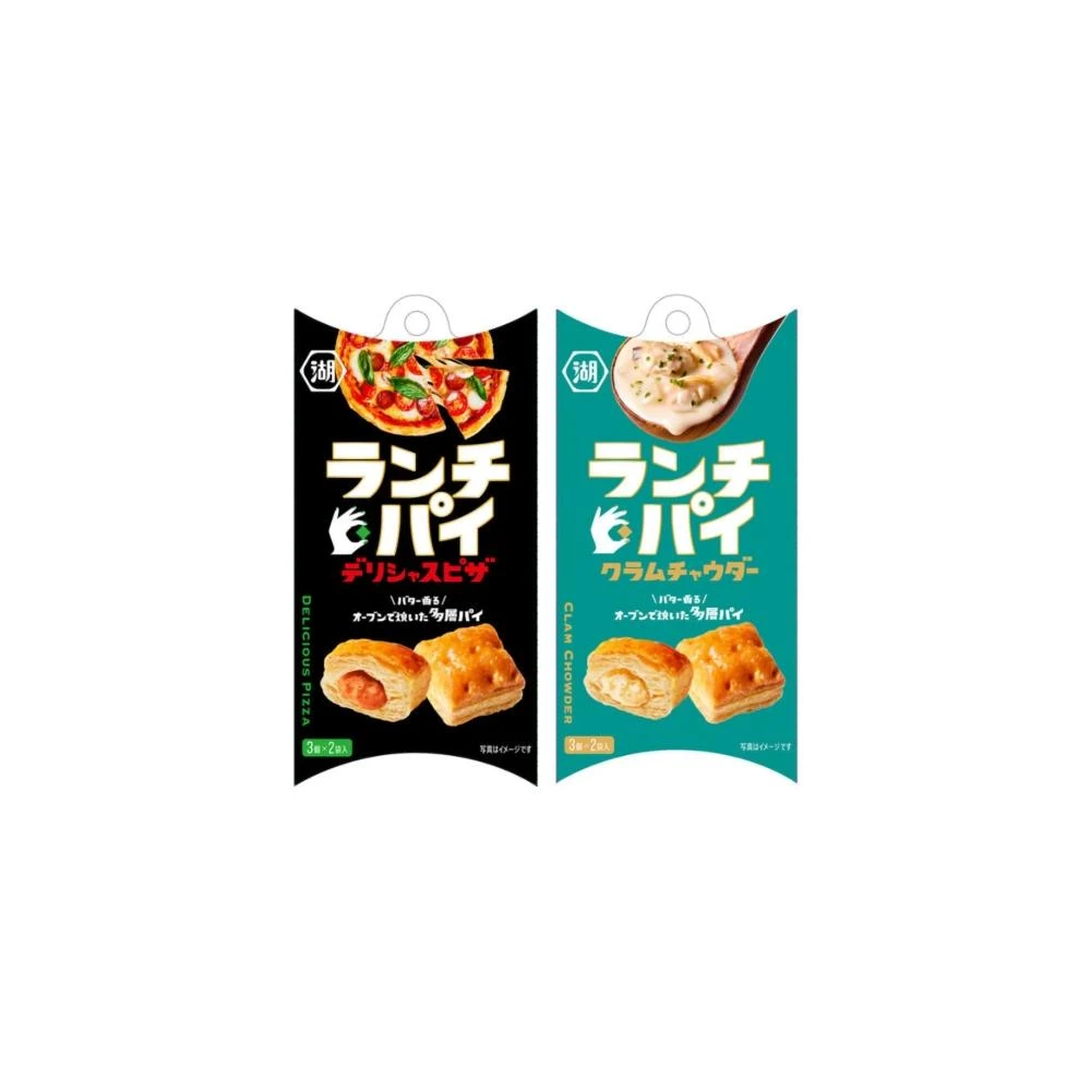 【KOIKEYA 湖池屋】KOIKEYA 湖池屋 迷你鹹酥派 披薩/巧達濃湯 33g (美味午餐鹹派 午餐派 千層 一口酥)