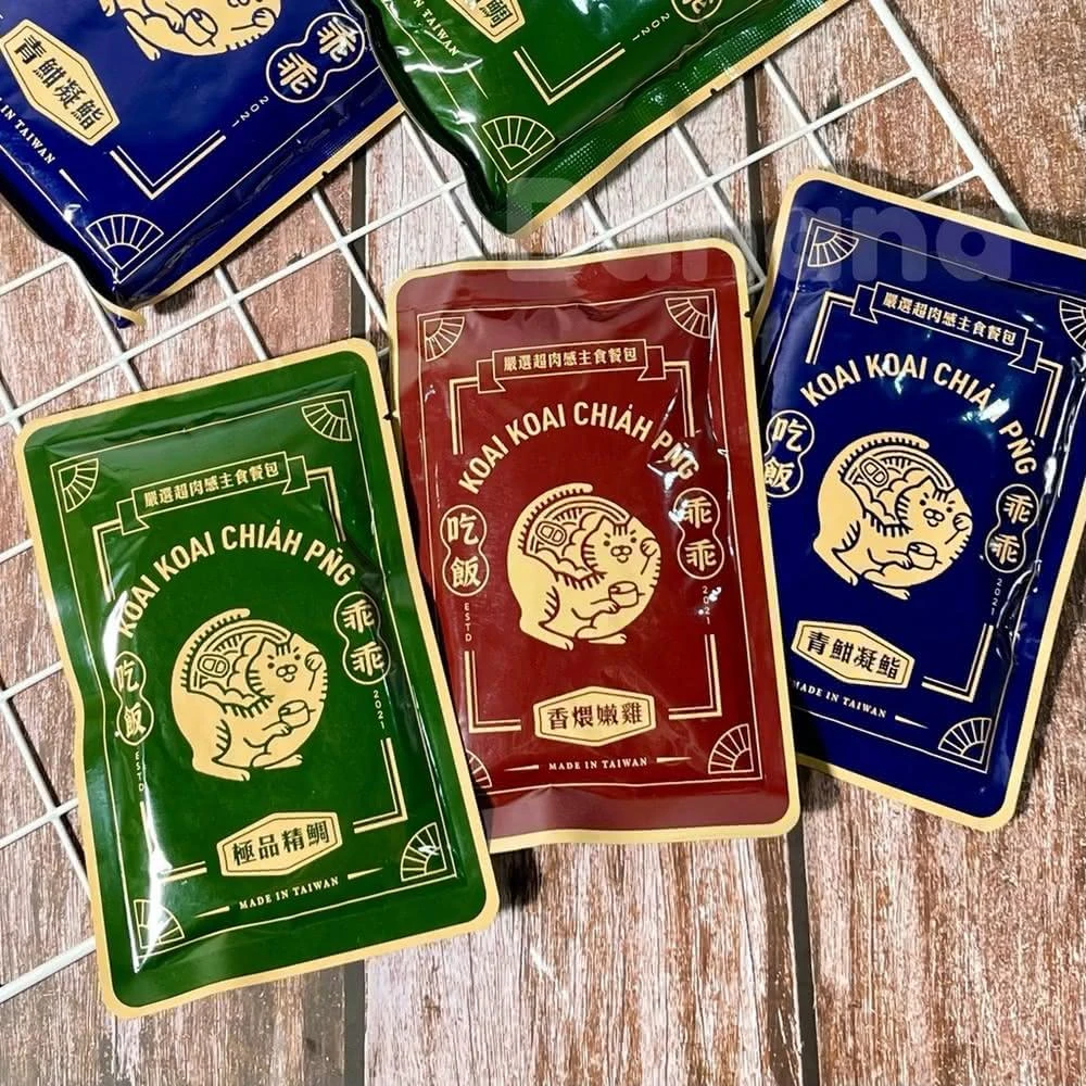 【乖乖吃飯】貓咪主食餐包 100g/400g (貓主食餐包、貓餐包)