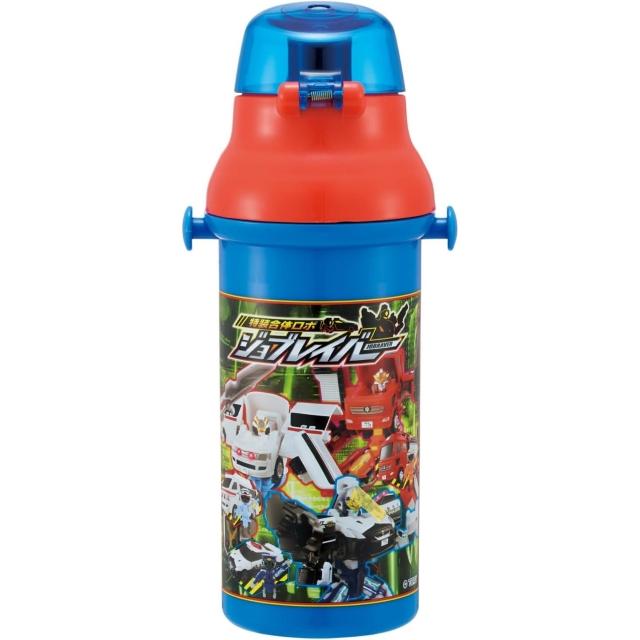 Skater】TOMICA 英雄特裝作業勇者兒童直飲式水壺水瓶附揹帶480ml