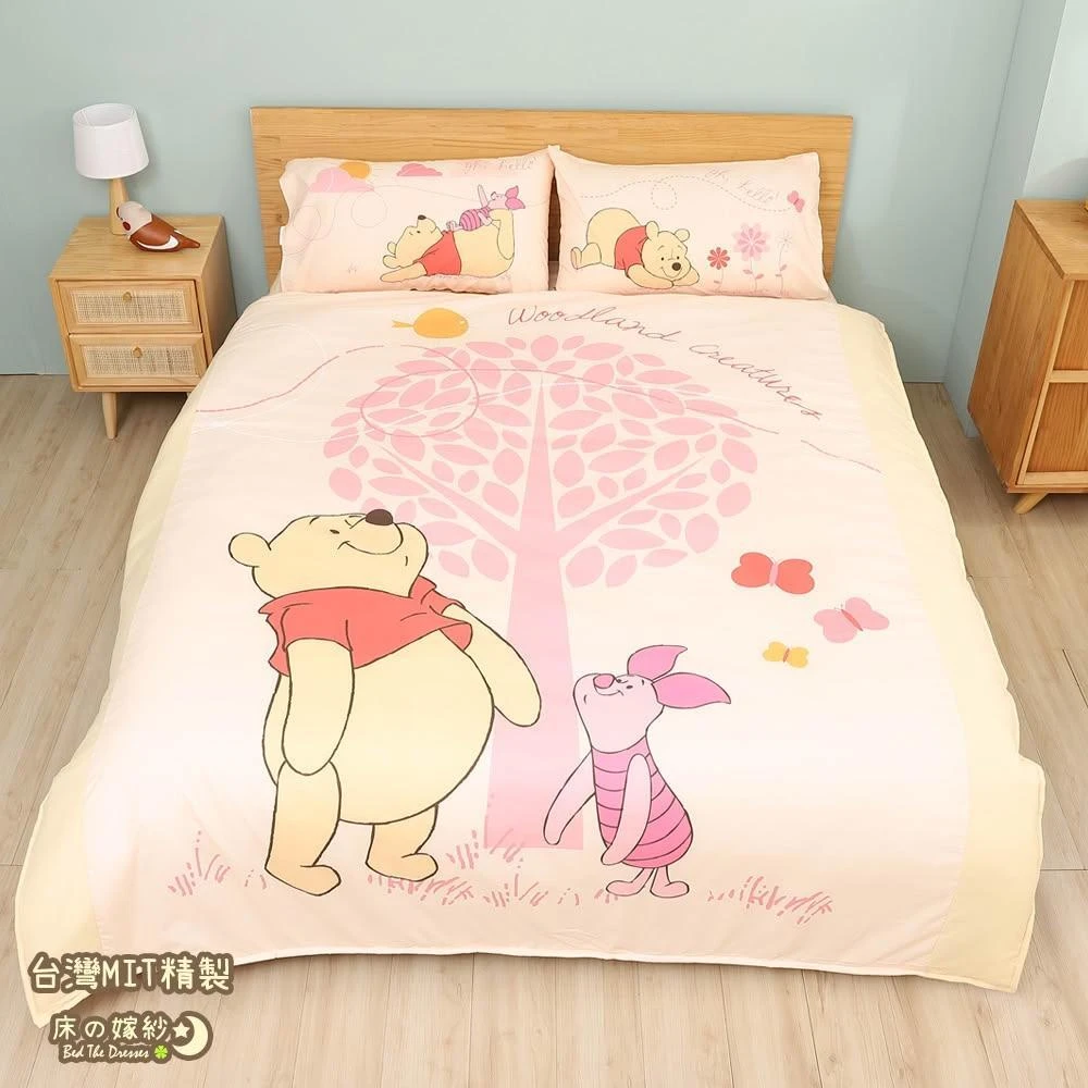 小熊維尼系列床包組  微風森林  / 被套 / 兩用被套/ 涼被  贈品請參考商品敘述