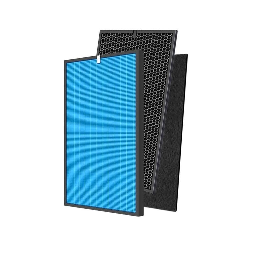 【Opure 臻淨】抗菌抗敏 適用 A2 A3 A4 阿肥機 1片HEPA+1片顆粒活性碳 +4片活性碳濾網 濾網組合