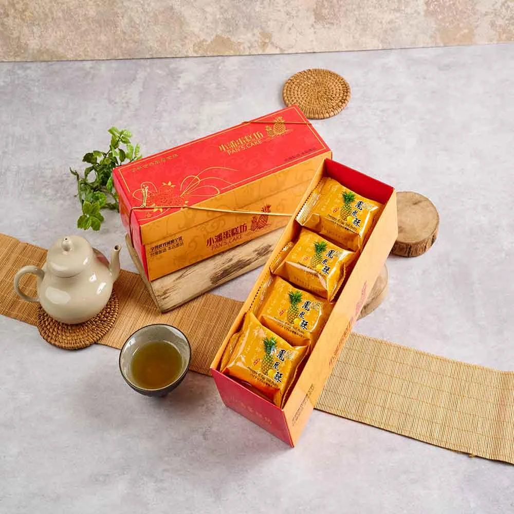 【小潘鳳梨酥】小潘鳳凰酥-12入單包裝有蛋黃附小提袋(板橋超人氣名產)