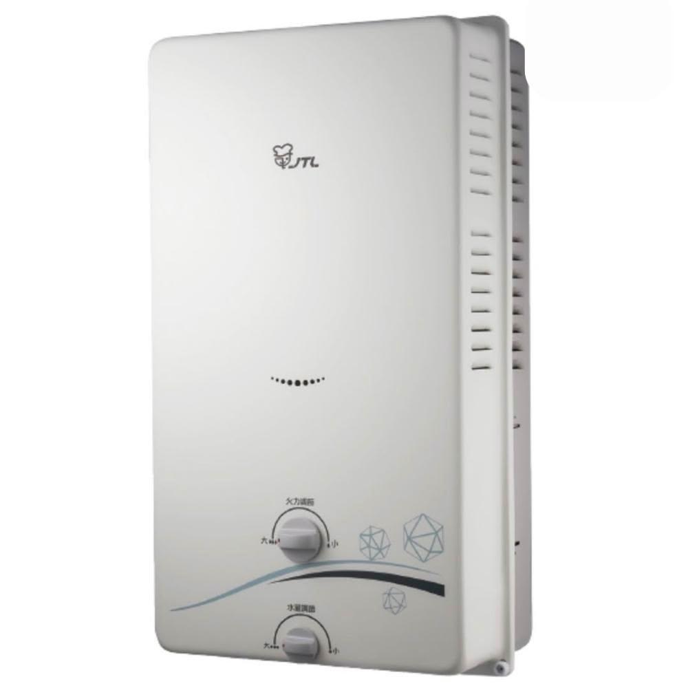 【喜特麗】JT-H1216 屋外RF式熱水器 (僅配送) ｜傳統型｜屋外型｜12公升｜自然排氣｜加強抗風｜無氧銅水箱｜