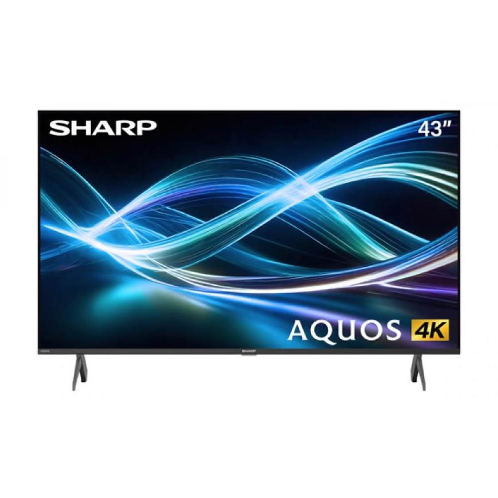 【SHARP 夏普】SHARP 夏普(無安裝) 43吋4K連網智慧顯示器 4T-C43HJ6000X