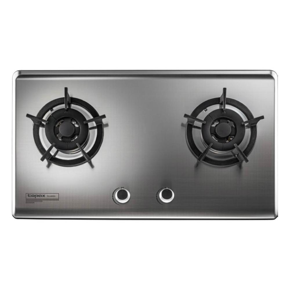 【莊頭北】TG-8503S 雙口保潔爐 不鏽鋼面板 零秒點火 TG8503瓦斯爐 含基本安裝