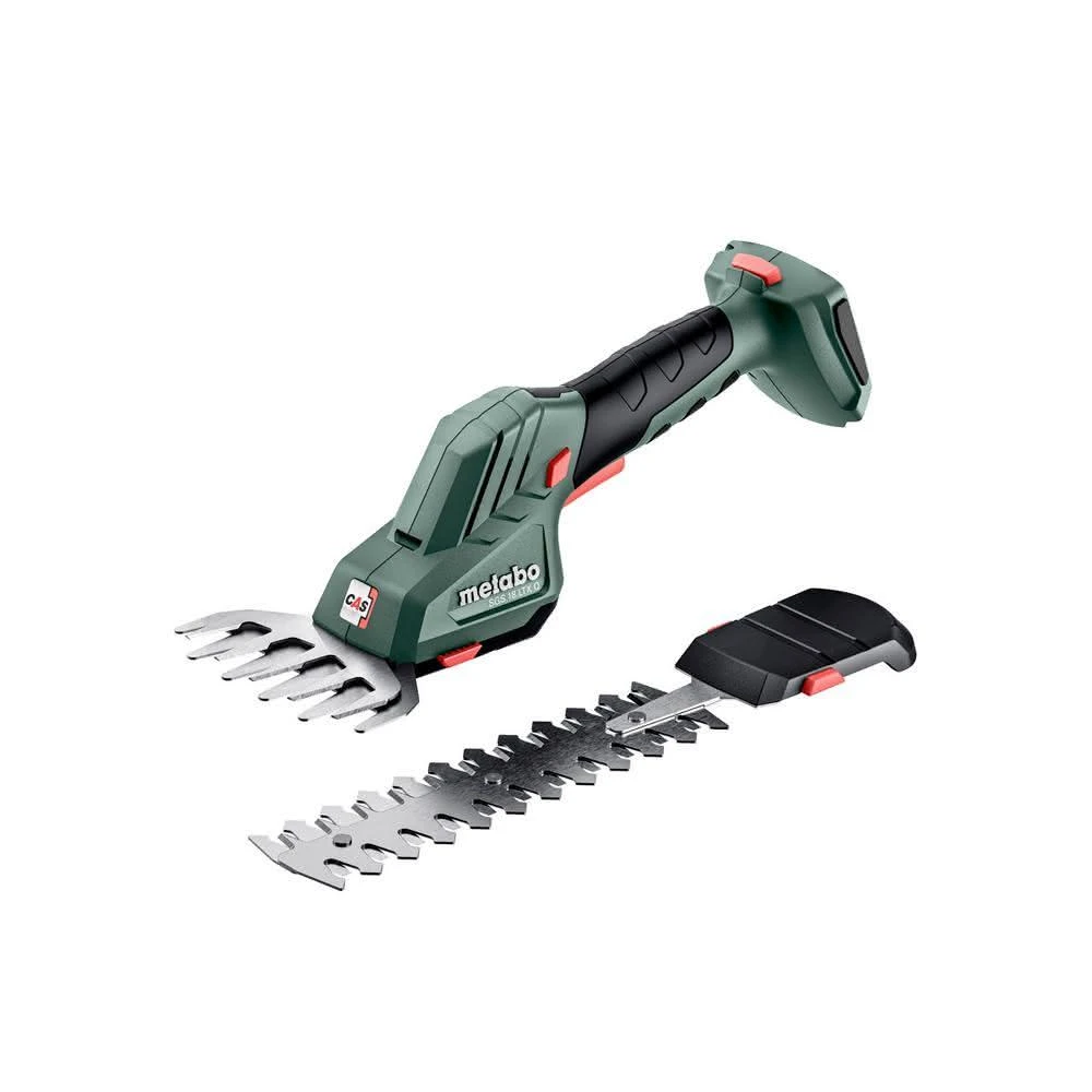 【metabo 美達寶】18V鋰電手持草坪修剪機 4.0Ah單電套裝組 隨附工具袋(SGS 18 LTX Q)