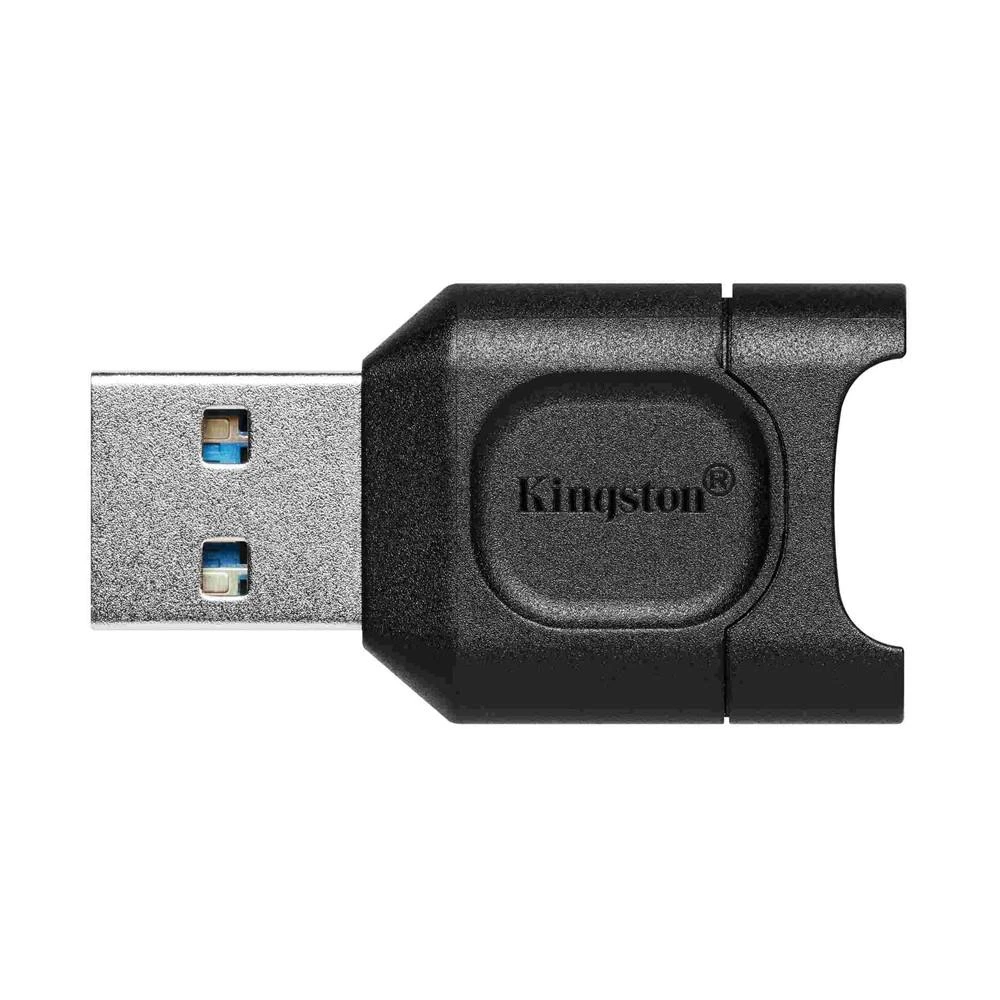 【Kingston 金士頓】MobileLite Plus microSD 讀卡機 USB 3.2 支援USH-II (MLPM)