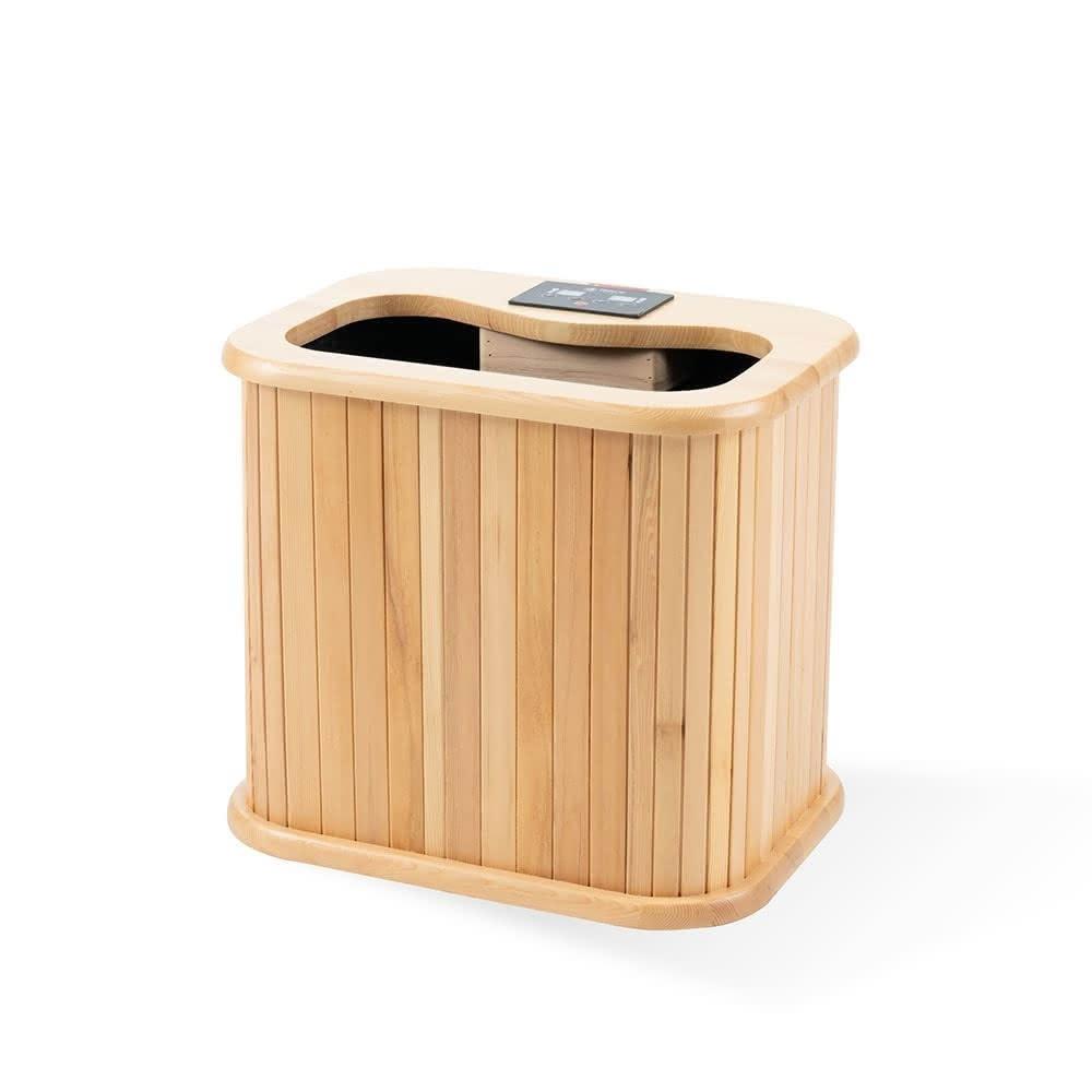 【巧福】 遠紅外線原木桑拿機 UC-856 韓式赭石輕便小型 (泡腳機/桑拿桶/乾式泡腳桶/保暖/泡腳/桑拿)