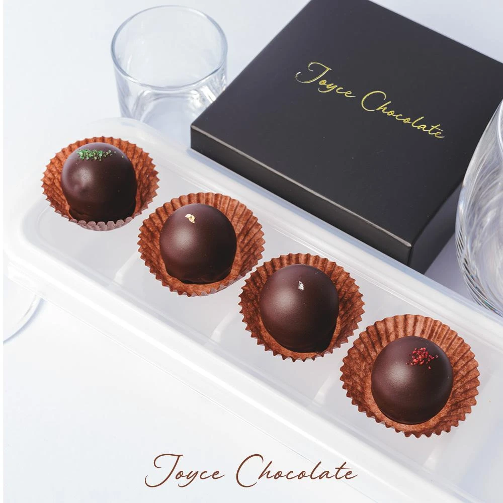 【Joyce Chocolate】爆漿酒香松露巧克力(4入/盒)