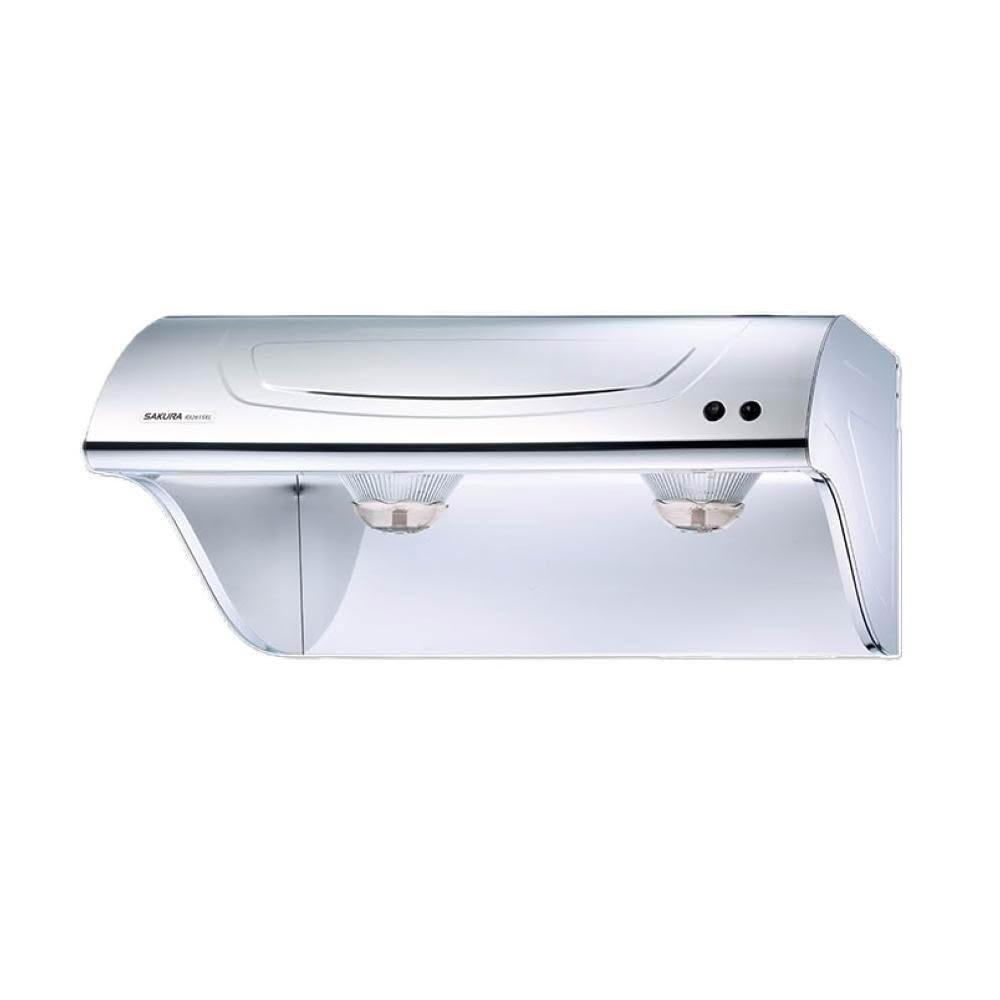 【SAKURA 櫻花】R-3262SXL 斜背式除油煙機-高速雙渦輪 (含基本安裝)｜斜背式｜90公分｜雙效除油｜二極馬達｜電熱除油｜雙渦輪｜