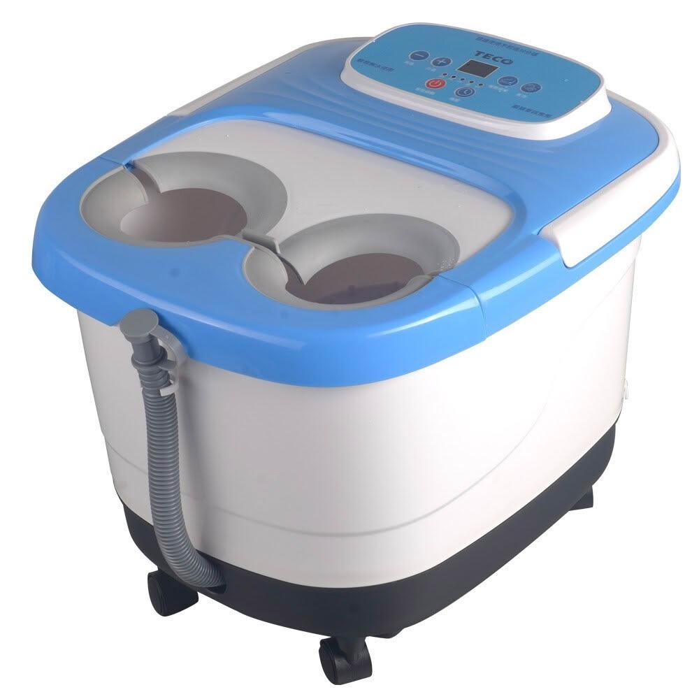 【TECO 東元】18公升太極滾輪氣泡式電動按摩足浴機 XYFNF6301 泡腳機(全新庫存出清~數量有限)有保固