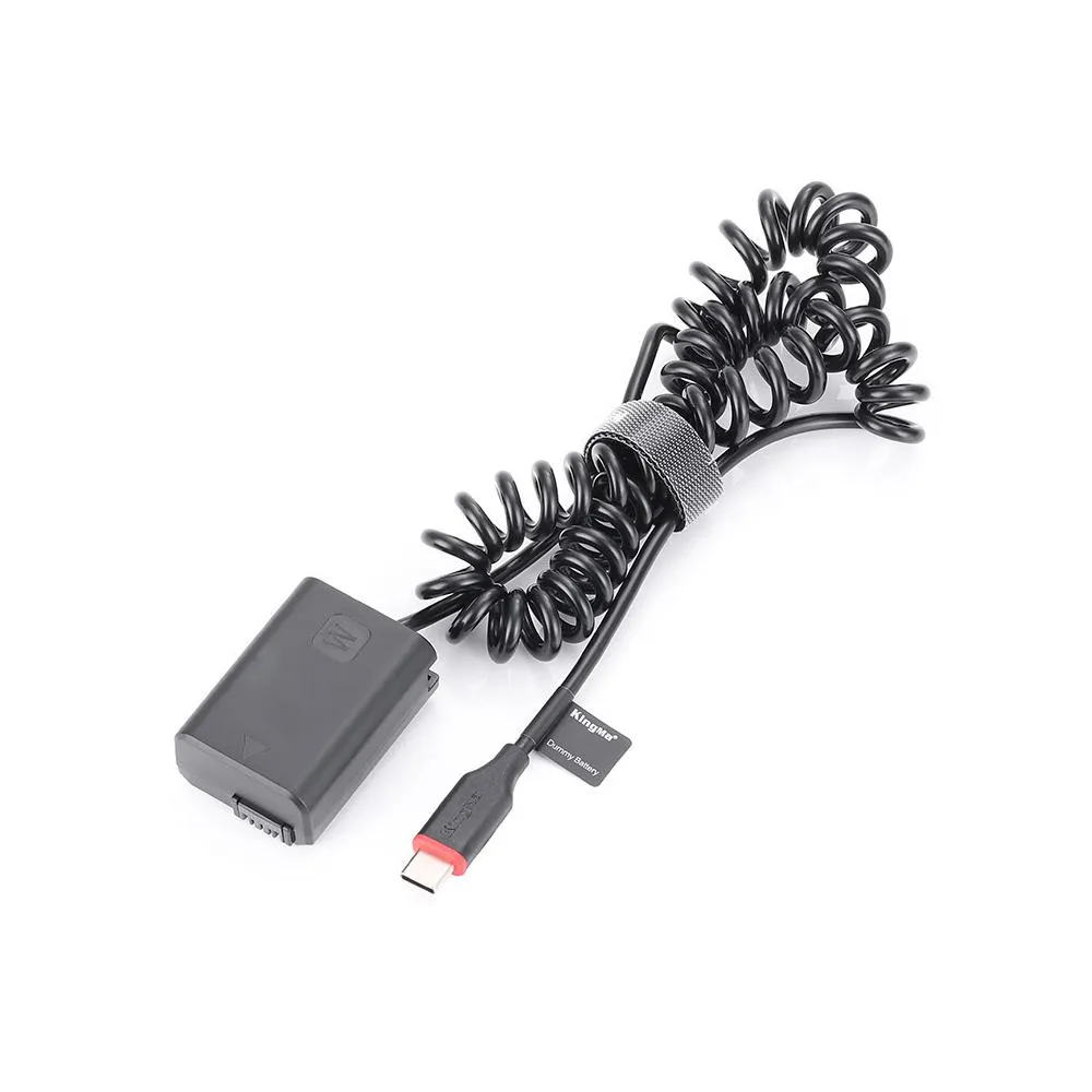 【Kingma Type-C to FW50 副廠假電池】適用A7 A7II A7RII A7SII 