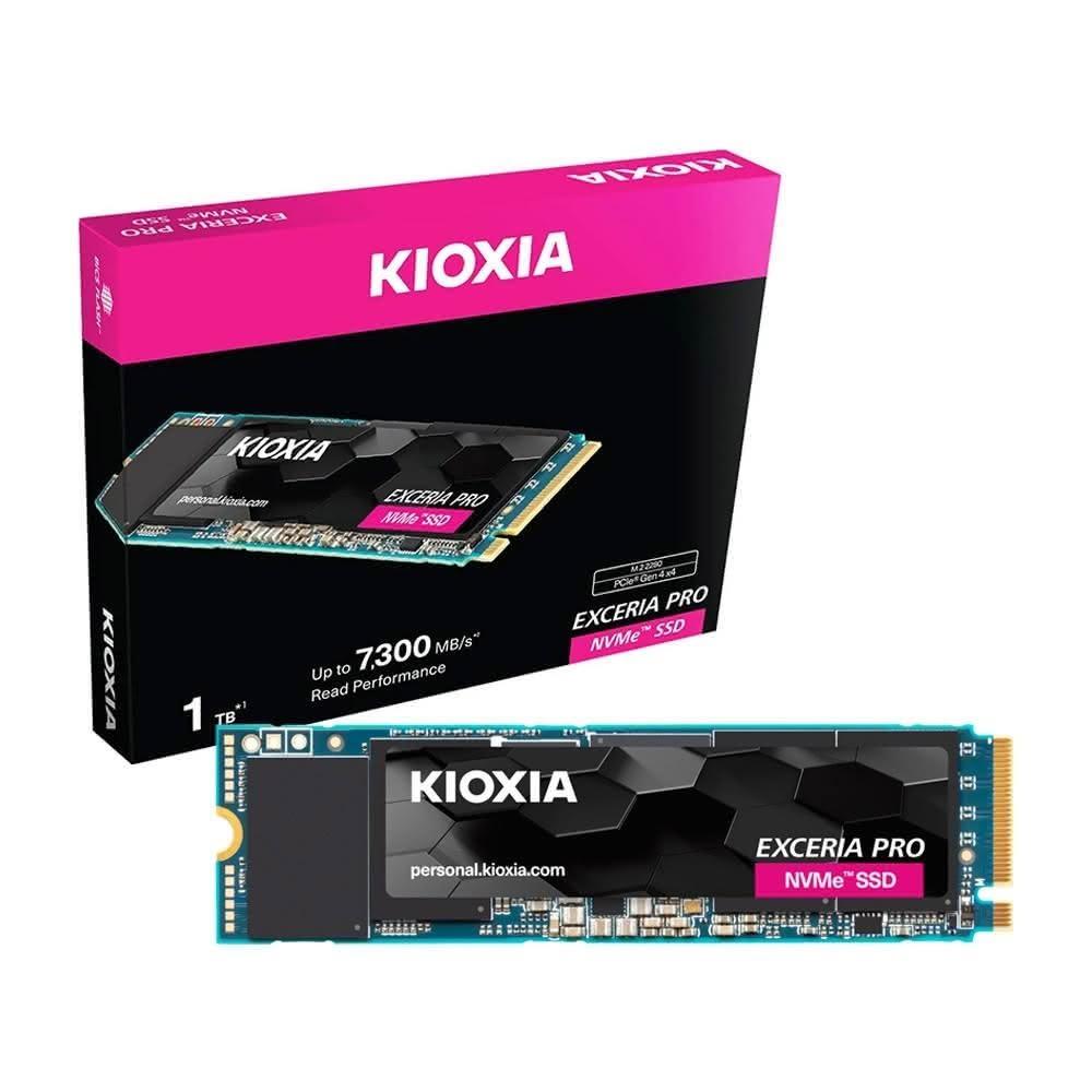 KIOXIA 鎧俠】Exceria Pro 1TB Gen4(讀7300MB寫6400MB/TLC/五年保/捷元
