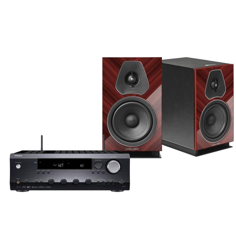 INTEGRA 串流音樂組合 DTM-7 串流綜合擴大機+Sonus Faber Lumina II AMATOR 喇叭
