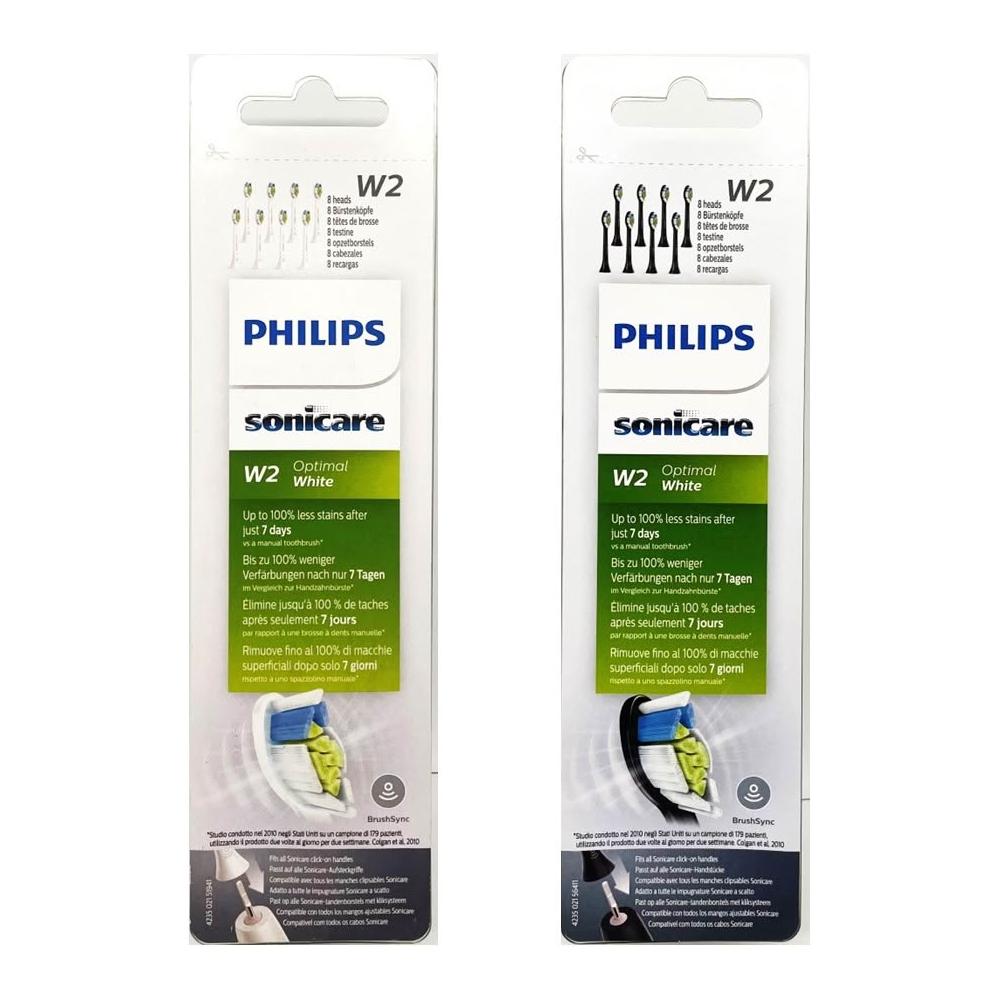 【Philips 飛利浦】Sonicare智能鑽石標準型刷頭8入組HX6068/HX6063