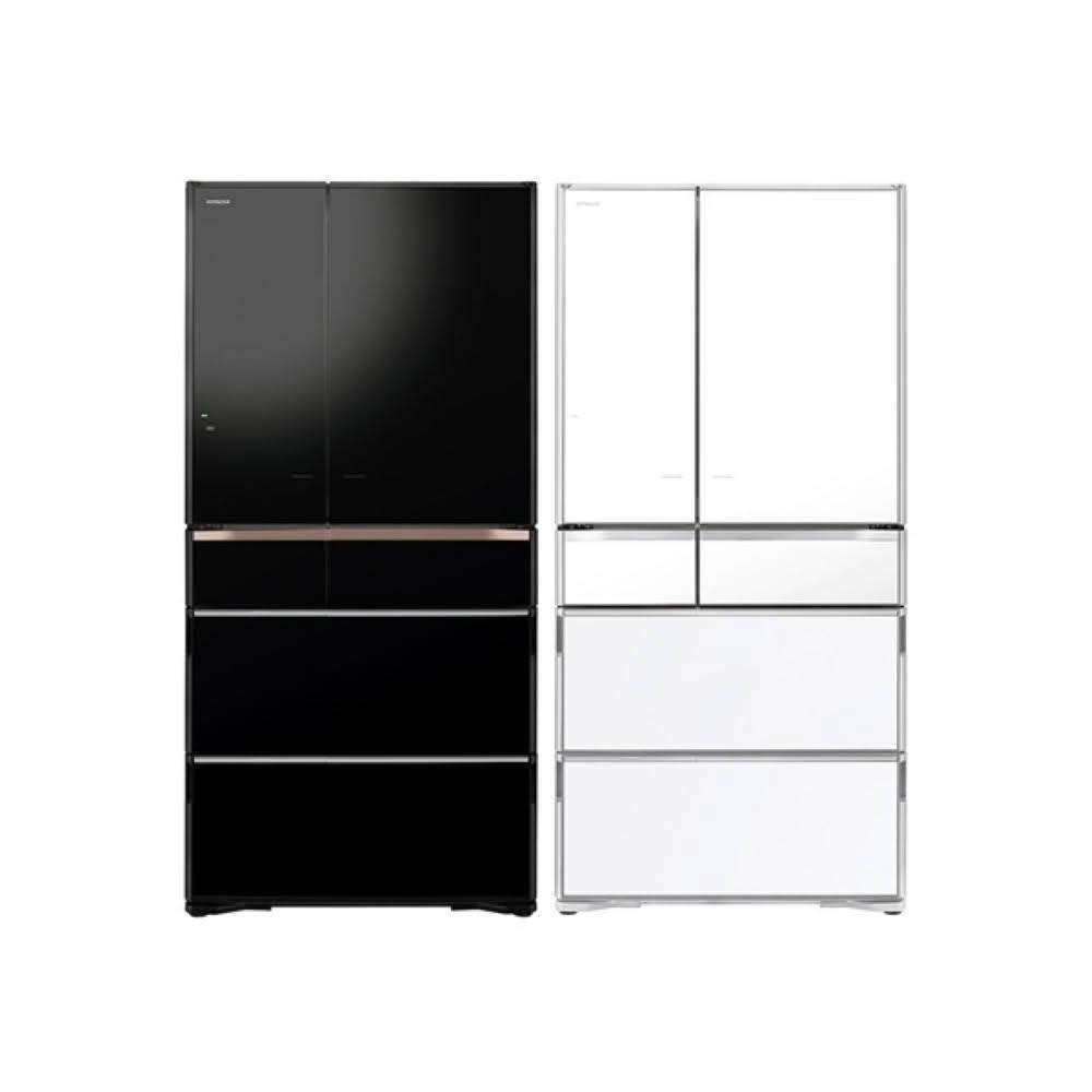 【HITACHI 日立】日製六門741L變頻琉璃冰箱 RZXC740KJ - 含基本安裝+舊機回收