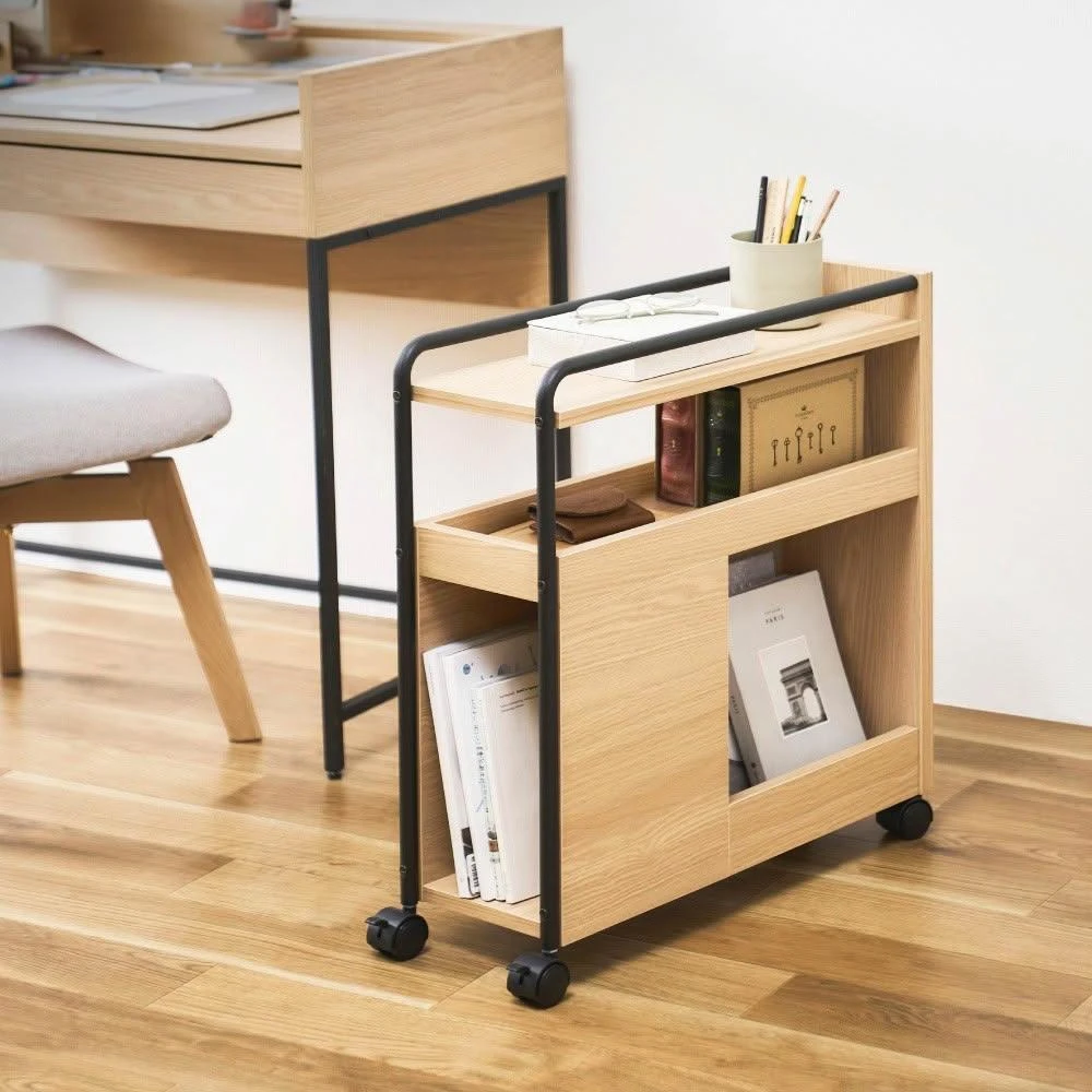 【IRIS】日系多功能收納櫃推車 DWG-196 餐車/隙縫櫃/保養品收納/化妝品收納