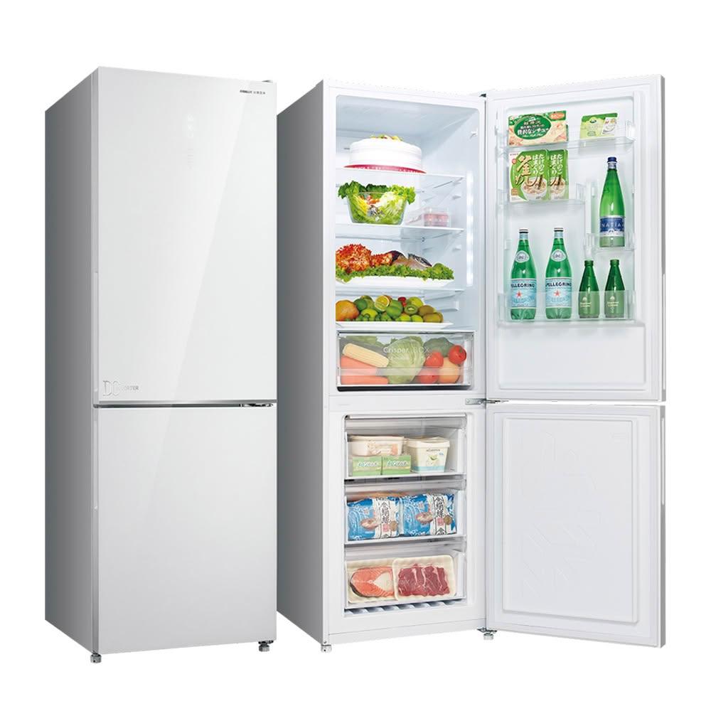 【SANLUX 台灣三洋】325公升 一級能效 變頻雙門冰箱 /台 SR-V350BF