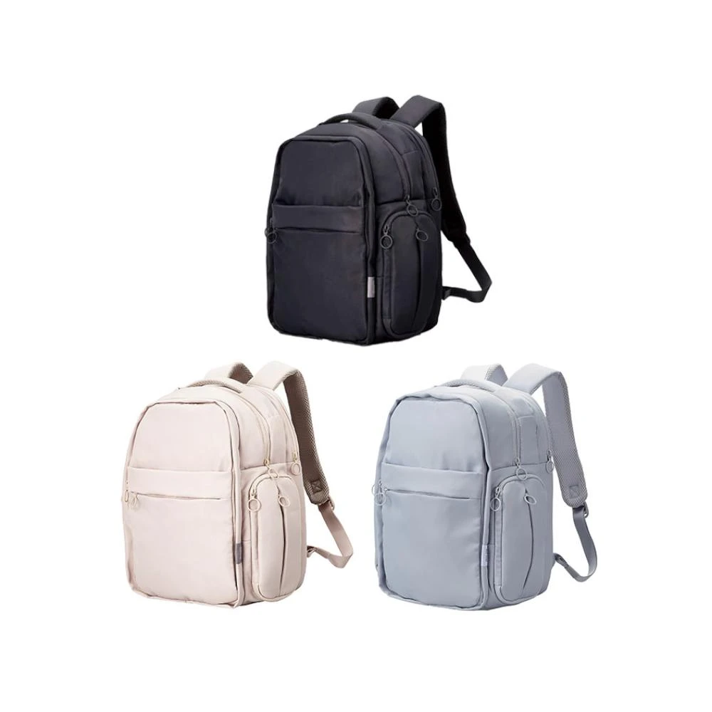 【ELECOM】推活! 可拆2WAY後背痛包 (M)-黑/卡其/灰