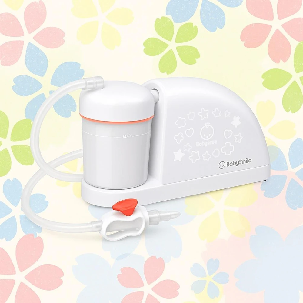 【BabySmile】MerciPot 電動吸鼻器 S-504 桌上置放型 (鼻水吸引器 吸鼻機)