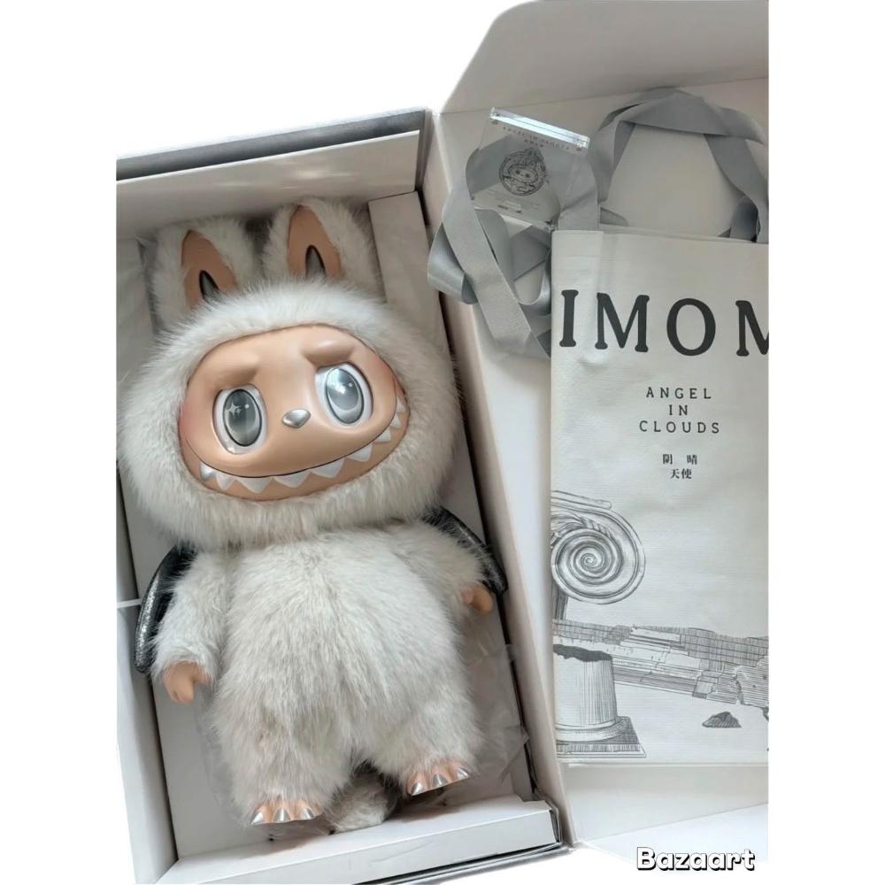 POPMART 泡泡瑪特】LABUBU Zimomo THE MONSTERS 白天使大天使大娃58cm