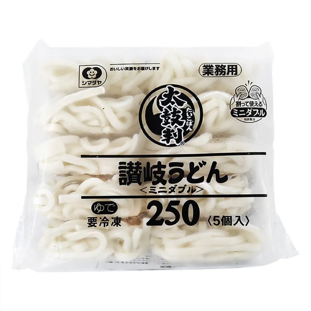 【魚大俠】太鼓判-讚岐烏龍麵(5片/1.25kg/包)#日本原裝250-1C2A 魚大俠 FF185