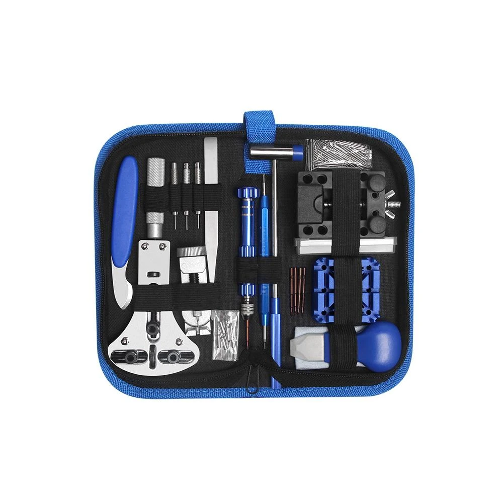 【日日優品】修錶工具185件組 附收納包 手錶維修工具 手錶工具 拆錶帶工具 開錶工具 固定座 手錶換電池 裁剪錶帶