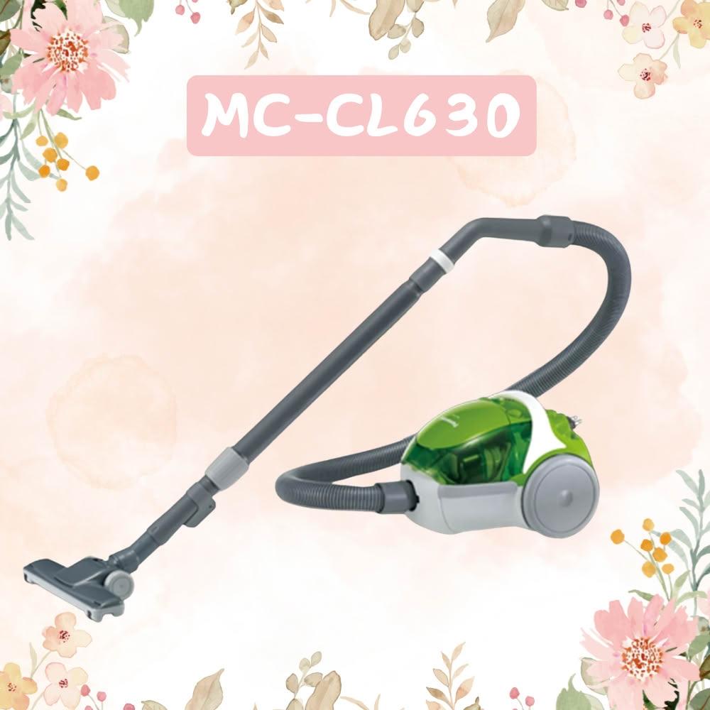 Panasonic國際牌 MC-CL630 筒式吸塵器，採用有線無刷馬達設計，重量僅3.1kg~5kg，輕巧易操作。適用於木材、鋼材、石材、床墊、大理石、磁磚、長毛地毯、短毛地毯、強化地板、木地板、深色地板、油布、貼皮等多種表面，不限使用，專屬乾式清潔功能。噪音控制在80dB以上，提供舒適清潔體驗，搭配一般濾網，高效吸塵。享有1年完整保固，理想家居清潔首選。