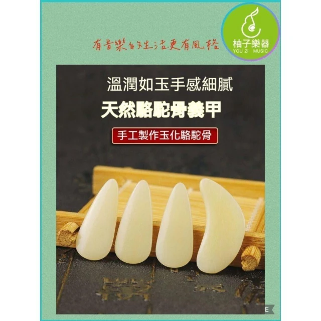 【柚子樂器】駱駝骨 黑牛角 古箏指甲 義甲 古箏配件|柚子樂器