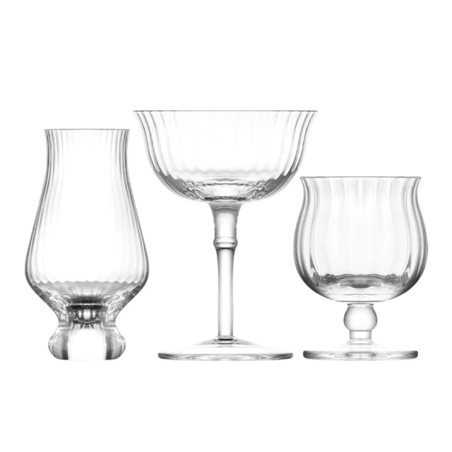 無限系列 調酒杯 水晶玻璃 直條紋 雞尾酒杯 威士忌杯 酒杯 司令杯 短飲杯 水杯 果汁杯 颶風杯 水晶杯 聞香杯