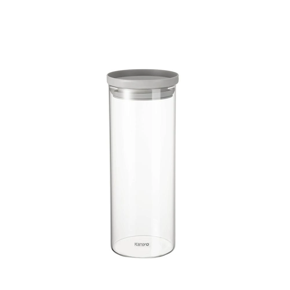 【KINYO】★官方直營★PP蓋耐熱玻璃儲物罐 1500ml (KSC-1150GY)