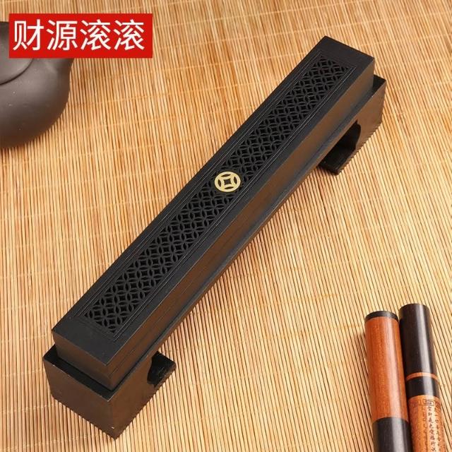 雨林薰舍｜紫竹香薰臥香盒(附防火棉) 臥香爐線香座臥香架線香盒檀香爐