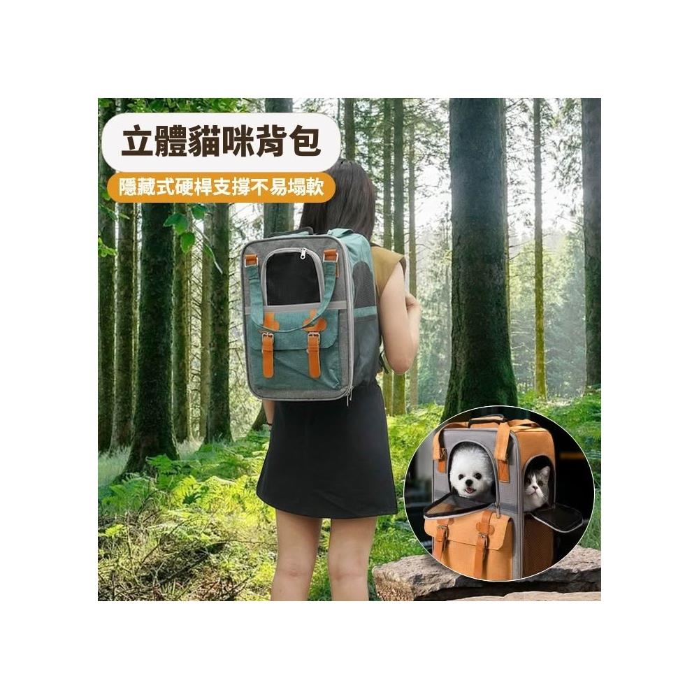 🔺24HR台灣出貨🔺寵物外出包 寵物背包 貓咪外出包 寵物背包 外出包 寵物後背包大容量外出便攜雙肩貓書包 寵物背包