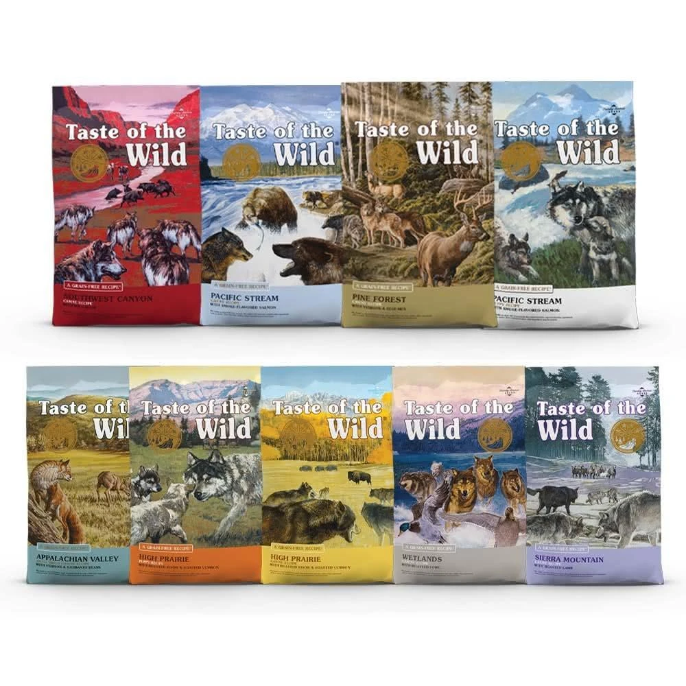 【Taste of the Wild 海陸饗宴】無穀狗飼料 2.27kg 全齡犬適用 狗狗飼料 寵物飼料