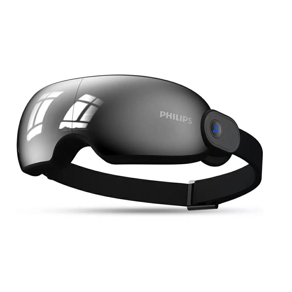 【Philips 飛利浦】(宅配免運)氣囊式 熱敷眼部 按摩器 穿透型 PPM2701BK 眼部按摩