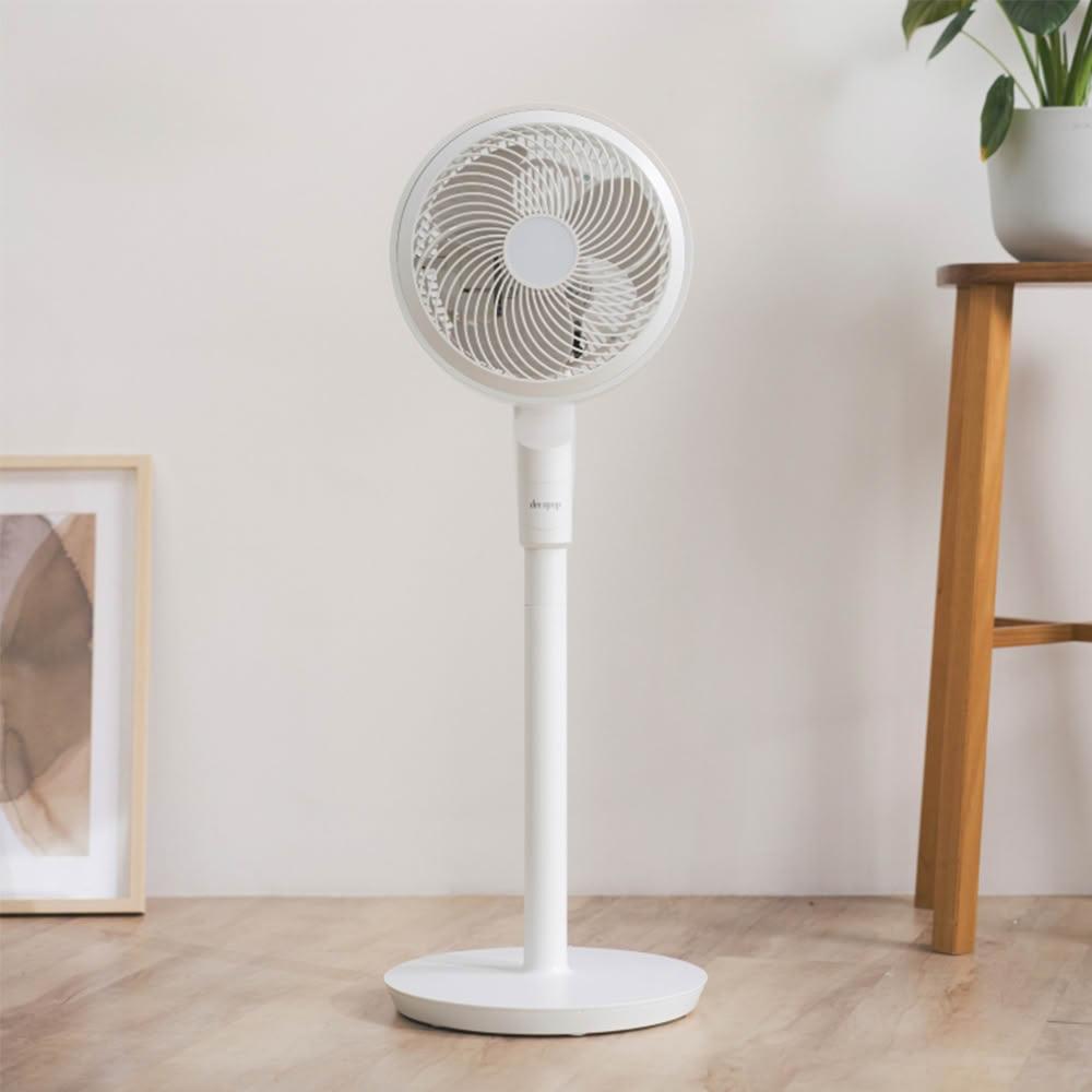【decopop】淨離子極靜智能DC循環扇 DP-802 (TVOC空氣監測/電扇/立扇/桌扇/遙控)