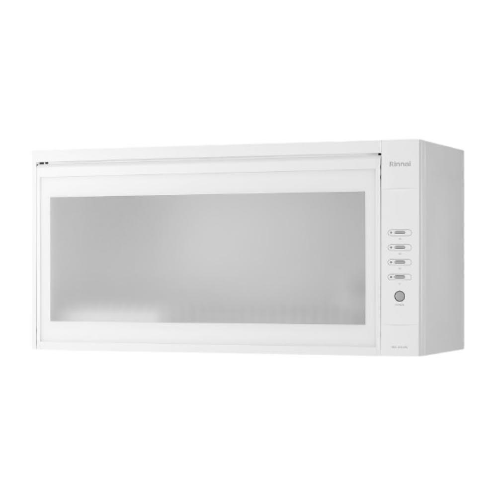 【林內】RKD-390L 懸掛式熱風循環烘碗機 (含基本安裝)｜懸掛式｜90公分｜白色｜臭氧殺菌｜陶瓷電熱｜雙色LED｜