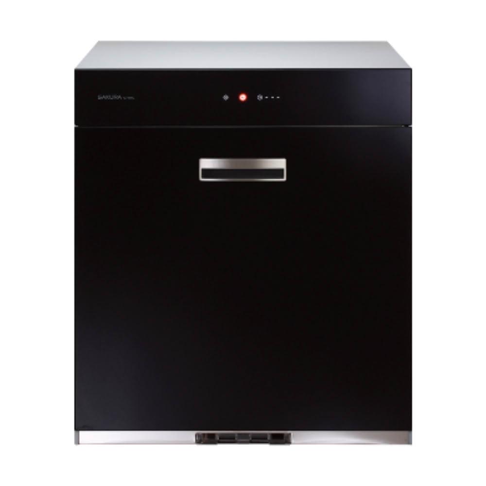 【SAKURA 櫻花】Q-7690L 全平面玻璃觸控落地式烘碗機 (含基本安裝)｜落地烘｜高70公分｜臭氧殺菌｜PTC熱風循環｜黑玻觸控面板｜