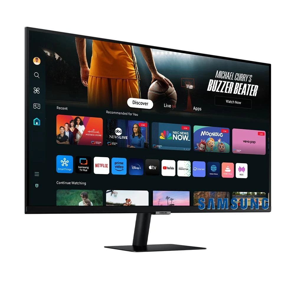 【Samsung 三星】(福利品)SAMSUNG S32DM702UC 32型 4K M7 HDR智慧聯網螢幕