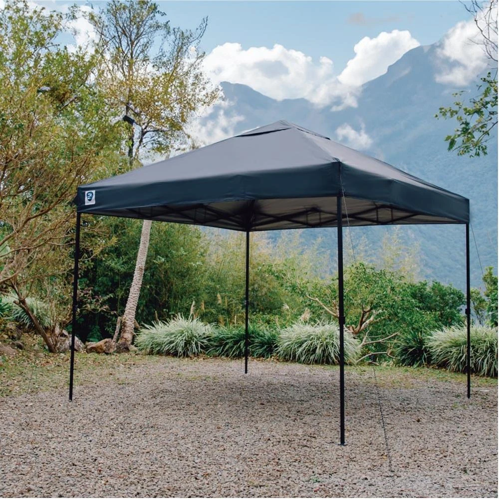 Z-Shade 排風型ONE-PUSH直立式快速炊事帳(黑色/奶茶) 客廳帳