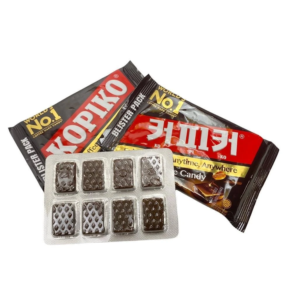 【CHARA 微百貨】kopiko 咖啡糖 文森佐 上流戰爭 海岸村 糖果 韓英文包裝混出 袋裝