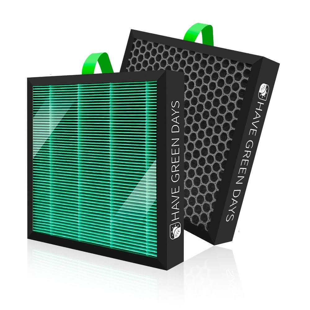 【Have Green Days 綠綠好日】兩入組_適用 Blueair 5400系列 5410i 5440i HEPA抗菌濾網(濾芯)