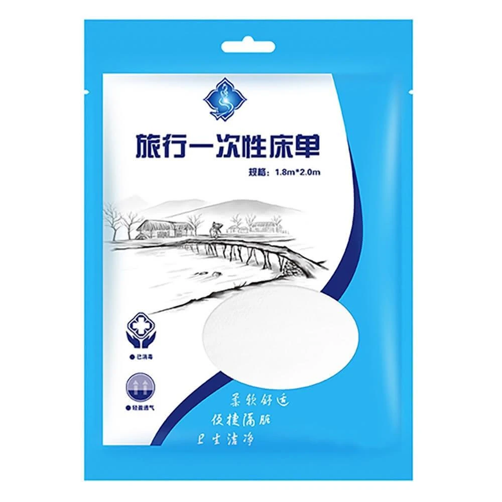 【COLOR ME】旅行一次性床單 (枕套 拋棄式 一次性 被套 枕套 床罩 衛生 床包 枕頭套 無紡布)