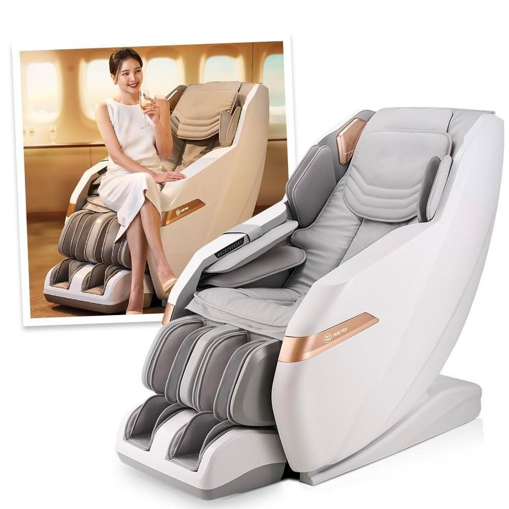 【輝葉】頭等艙手感包覆追夢椅 按摩椅 雙11(AI身形偵測/腳底按摩 HY-5018)