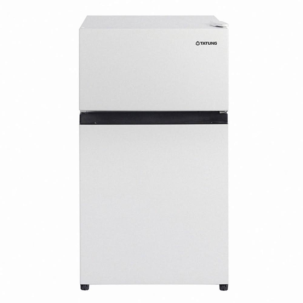 【TATUNG 大同】89公升一級能效定頻雙門冰箱 TR-B191HW~含拆箱定位+舊機回收