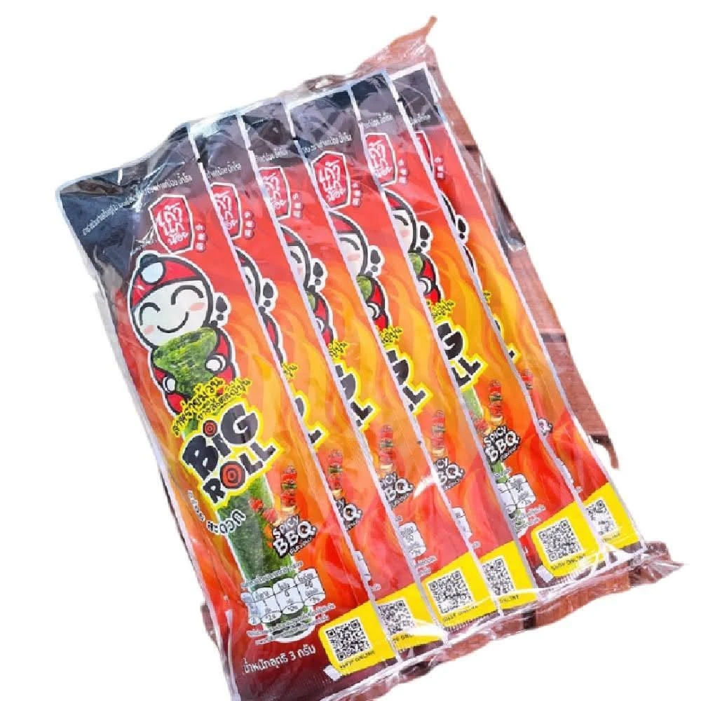 【小老闆】泰國小老闆 海苔捲 四種口味任選1袋(12條)