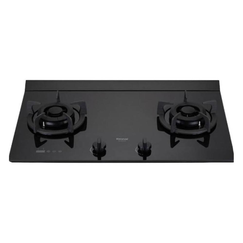 【林內】RB-M2620G(B) 檯面式極炎二口爐 黑玻 LED旋鈕 定時 RBM2620G