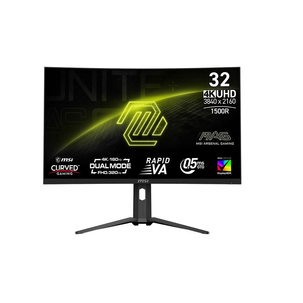 【MSI 微星】MSI 微星 MAG 321CUPDF 曲面電競螢幕 32吋 160Hz VA UHD HDR 電腦螢幕 遊戲螢幕