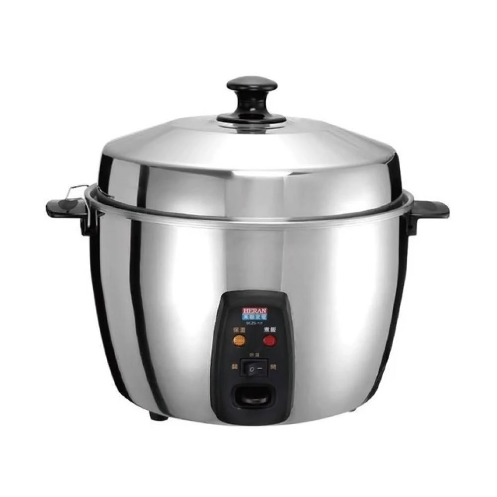 【HERAN 禾聯】11人份304全不鏽鋼養生電鍋飯鍋SCZS-111