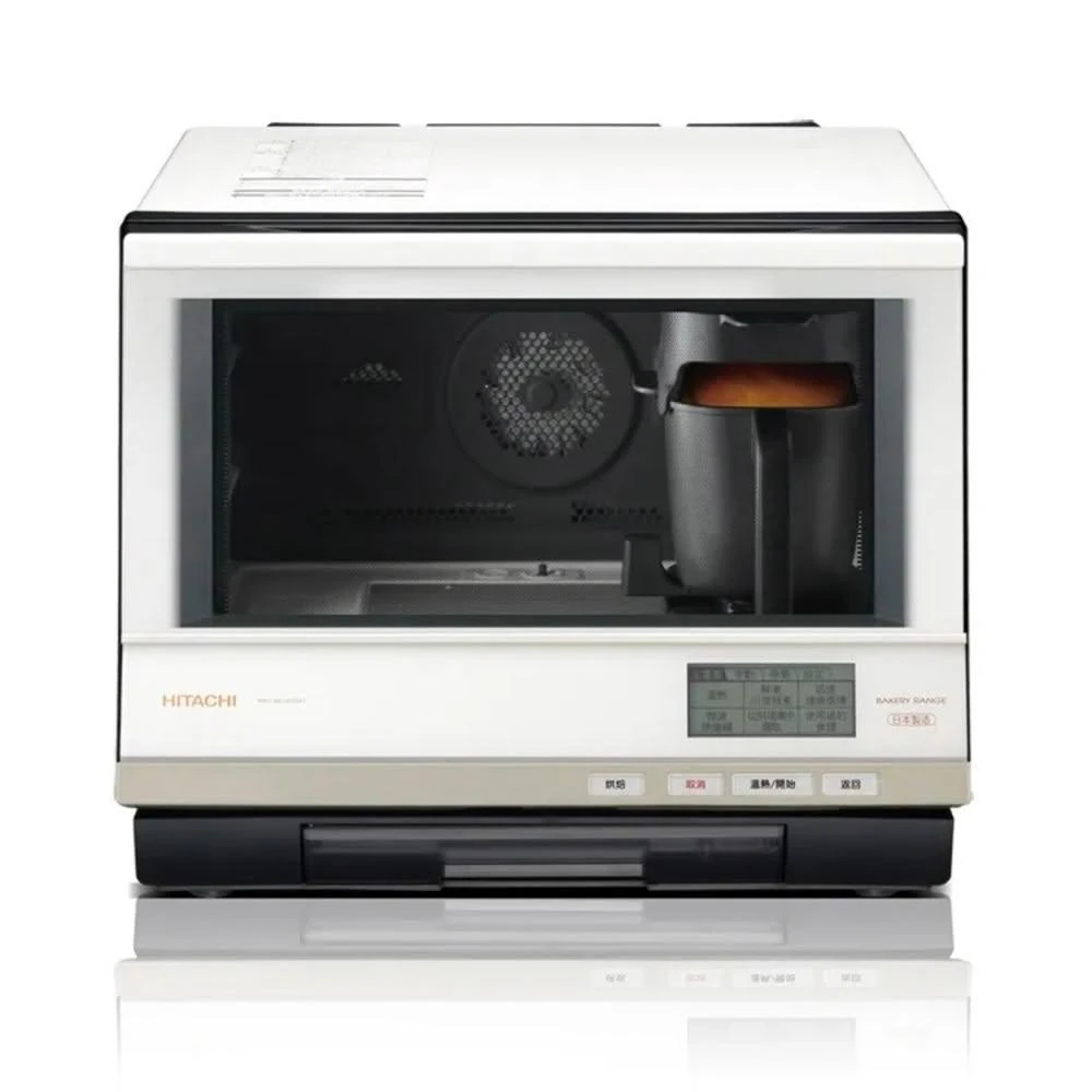 【HITACHI 日立】過熱水蒸氣烘烤微波爐 珍珠白 MROBK5000AT MRO-BK5000AT-W